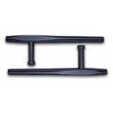 TONFA BLACK HARD WOOD